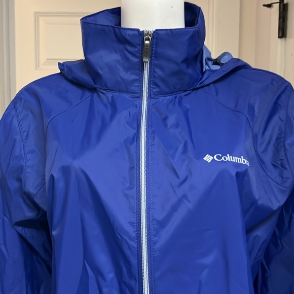 Columbia Hooded Rain/Windbreaker Jacket, NWT! - Picture 2 of 10
